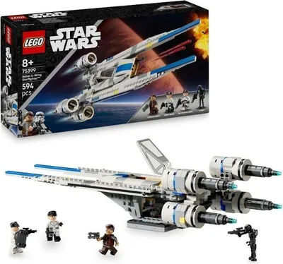 Produktbild von LEGO Star Wars Andor U-Wing Sternjäger der Rebellenallianz, 594 Teile, Bauset ab 8 Jahren, 4 Minifiguren