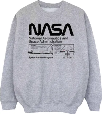 Produktbild von NASA - Sweatshirt für Jungen BI2208 (152-158) (Grau)