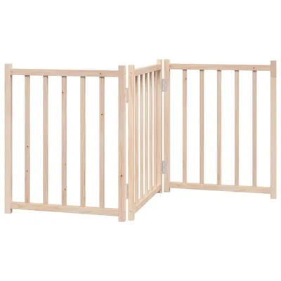 Zdjęcie produktu dla Składana bramka zabezpieczająca dla psa, 3 panele, 150 cm