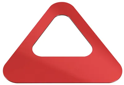 Produktbild von TKG Pure Mülleimer 60,0 l weiß, rot