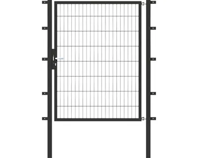 Obrázek produktu pro Alberts 647315 Einzeltor Flexo mit Zubehör, anthrazit, Breite 125 cm, Höhe 160 cm