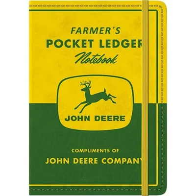 Produktbild von Nostalgic-Art - Notizbuch - John Deere - Farmer's Pocket Ledger
