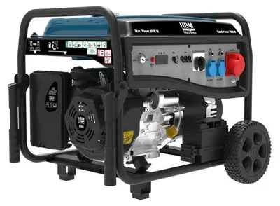 Produktbild von HBM-Generator, 459 cm³ mit Benzinmotor, 230/400 V, 8000 W