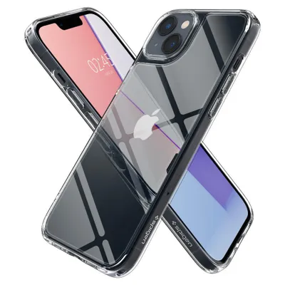 Produktbild von Spigen ACS04906, Cover, Apple, iPhone 14 Plus, 17 cm (6.7"), Transparent