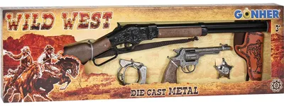 Produktbild von Cpa Toy Wild-west-set Revolver Und Gewehr 8 Schuss Mehrfarbig Kinder Mehrfarbig One Size