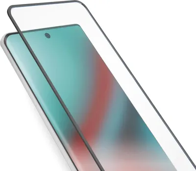 Immagine prodotto di Protezione dello schermo in vetro a copertura totale per Motorola Moto G85, vetro protettivo nero