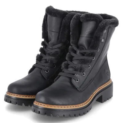 Produktbild von Rieker Veterschoenen Hoog  Veterschoenen Hoog - Zwart - Maat 37