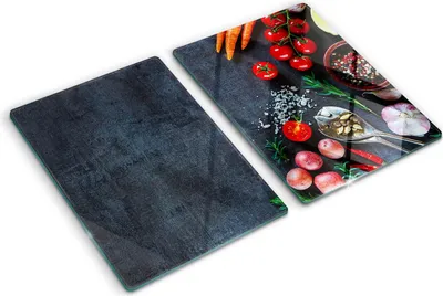 Obrázek produktu pro Kryt varné desky – Kryt na indukční desku – Ochranná skleněná deska – 2x40x52 cm– Skleněné ochranné desky na sporák –Tvrzené sklo –Ingredience