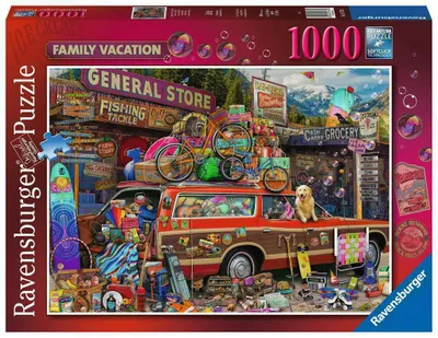 Image de Casse-tête 1000el Vacances en famille 167760 RAVENSBURGER