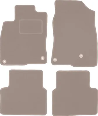 Produktbild von Velours-Autoteppiche für: Honda Civic X Hatchback (2017-) Beige