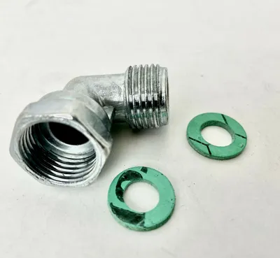 Produktbild von Verbindungswinkel 90° 1/2" Rechts Übergang Adapter überwurf fitting LPG Erdgas