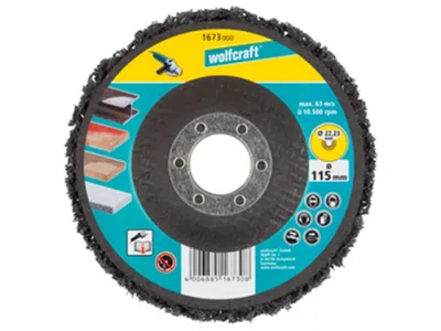 Obrázek produktu pro Wolfcraft univerzální čitící kotouč Ø125x22 mm 1672000