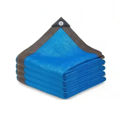 Produktbild von 2x3m Blau Schattiernetz mit Ösen,90%UV-Schutz,verstärktes dichtes Sonnenschutznetz für Balkon,Garten,Pflanzen,Schwimmbad,Hof,Terrasse&Gewächshaus