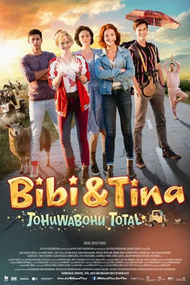 Image de Bibi & Tina - Tohuwabohu Total - Affiche de film Blocksberg - Taille cm cm