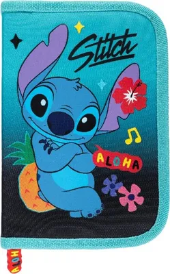 Immagine prodotto di Portamatite a due lembi Stitch Mint Aloha Majewski