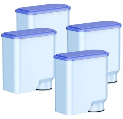 Image de Filtres à eau, lot de 4, pour machines à café automatiques Philips AquaClean CA6903, avec filtration en 2 étapes