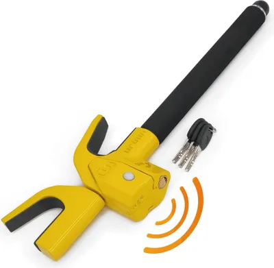 Immagine prodotto di Sistema di allarme per auto Urban Security Ur978y, blocco per volante, colore giallo. Taglia unica