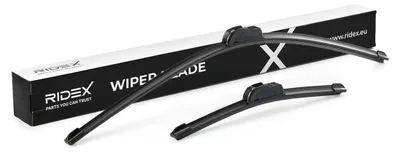 Produktbild von RIDEX Scheibenwischer Vorne 650mm/350mm für VW TIGUAN (5N) Rahmenlos