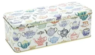 Image de Meander, boîte décorative pour thé, collection High Tea, dimensions : 23 x 10,5 x 8 cm