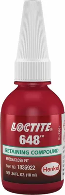 Produktbild von Loctite 648 Hochfester Fugenbefestiger 10 ml