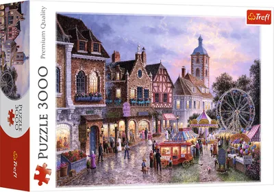 Produktbild von Puzzle Trefl 3000 Provinčný veľtrh