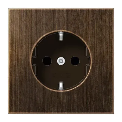 Immagine prodotto di Jung ME1520KIAT Presa SCHUKO® 16 A 250 V ~ ottone antico