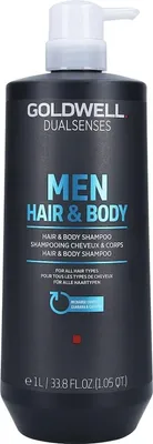 Produktbild von Goldwell Shampoo Goldwell Dualsenses For Men Hair & Body Shampoo 1000ml