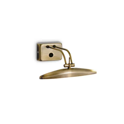 Obrázek produktu pro Ideal Lux MIRROR-20 AP2, Zarovnané, 2 žárovek, G9, IP20, Bronzová