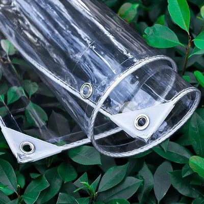 Zdjęcie produktu dla Wodoodporne plandeki 2,5 x 3 m - PVC, 650 g/m² - z oczkami - idealne do ochrony balkonu