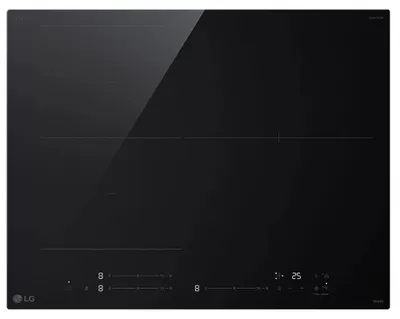Obrázok produktu pre LG CI5Z2420BN, Čierna, Vstavaný, 59 cm, Indukčná varná doska so zónami, Temperované sklo, 3 zone(s)