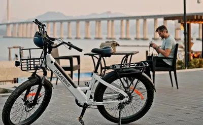 Produktbild von SAMEBIKE elektrický bicykel pre dospelých, elektrický bicykel Fat Tire 26 * 3.0 Ebike, elektrický bicykel pre dospelých s odnímateľnou batériou 48V14AH, 7 prevodov