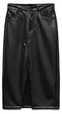 Productafbeelding van VERO MODA Damesrok, model VMVERI, hoge taille, midi-lengte
