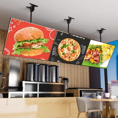 Produktbild von LED-Leuchtrahmen, Werberahmen, Lichtkasten, Lichtbox – geeignet für Geschäfte und Restaurants Schwarz 50×70cm【XGDR-6325】