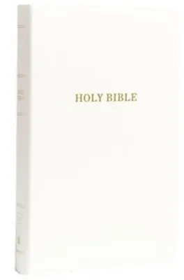 Obrázok produktu pre KJV, Gift and Award Bible, Imitation Leather, White, Red Letter Edition