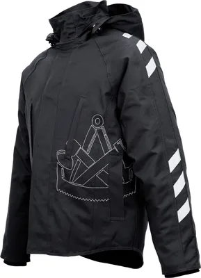 Produktbild von JOB-Tex Zimmerer-Jacke GLINDE schwarz Winterjacke XL