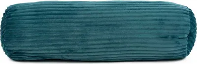 Produktbild von Gözze Cord-Optik Kissenrolle gefüllt petrol 70x22 cm