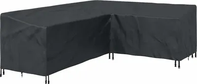 Immagine prodotto di vidaXL Copridivano Nero 250 x 180 x 80 cm in tessuto Oxford 420D