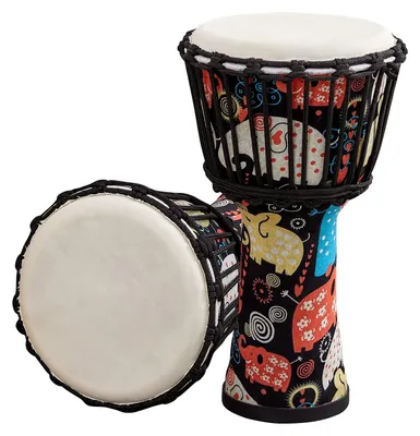 Zdjęcie produktu dla Przenośna afrykańska bęben djembe - 8 cali