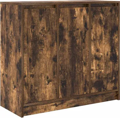 Zdjęcie produktu dla Komoda Dąb wędzony 85x34x76 cm Drewno klejone