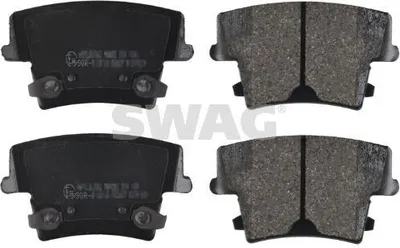Zdjęcie produktu dla SWAG 72 11 6109 Zestaw klocków hamulcowych – tylne