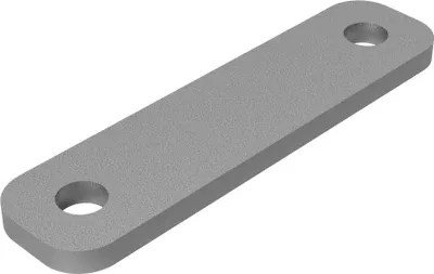 Obrázek produktu pro Upínací deska montážní deska pro u-šrouby M10 pozinkované SUPROD, LW 81 mm