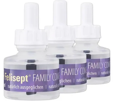 Produktbild von Felisept Family Comfort Entspannungsmittel im Mehrkatzenhaushalt Nachfüllflakon 3 x 45ml
