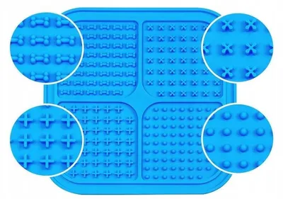 Zdjęcie produktu dla Mata do lizania psa antystresowa spowalniająca karmienie