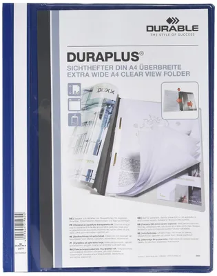 Obrázok produktu pre Durable 2579-07, Modrá, A4, 1 vrecká/vreciek, 1 kusov