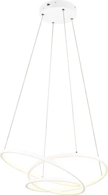 Produktbild von TRIO-Leuchten Pendelleuchte DARVIN BHT 64x150x49 cm weiß Hängelampe