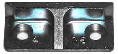 Image de Gâche galet universelle pour bois/PVC - FERCO - 9-32904-00-0-1