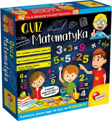 Produktbild von Lisciani Little Genius Mathe-Quiz