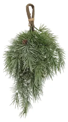 Image de Countryfield - Décoration de Noël artificielle « Cedrus Glauca S » verte, 44 cm
