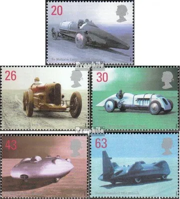 Produktbild von Briefmarken Großbritannien 1998 Mi 1767-1771 (kompl.Ausg.) postfrisch Raser