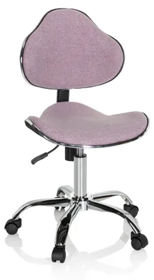 Obrázok produktu pre hjh OFFICE detská otočná stolička KIDDY GTI-3 stolová stolička pre deti výškovo nastaviteľná látka